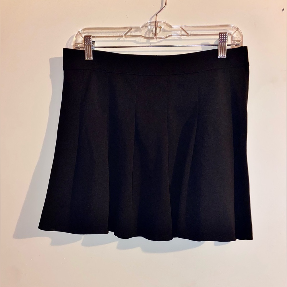 Blue Rain Black Mini Skirt Size Large